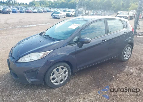 2013 Ford Fiesta Se из США, поврежденный, VIN 3FADP4EJ5DM146571